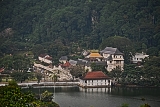Temple of the Tooth from across lake Kandy